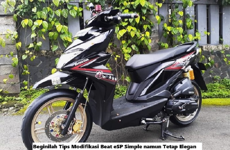 Beginilah Tips Modifikasi Beat eSP Simple