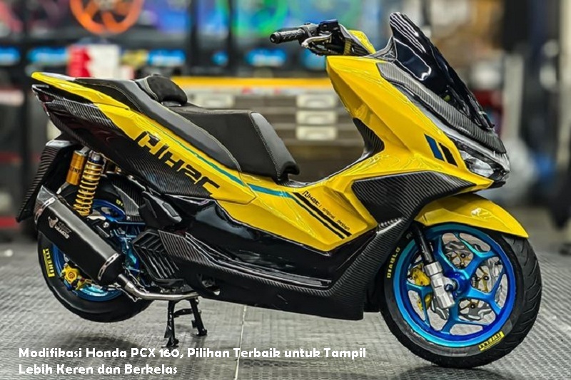 Modifikasi Honda PCX 160